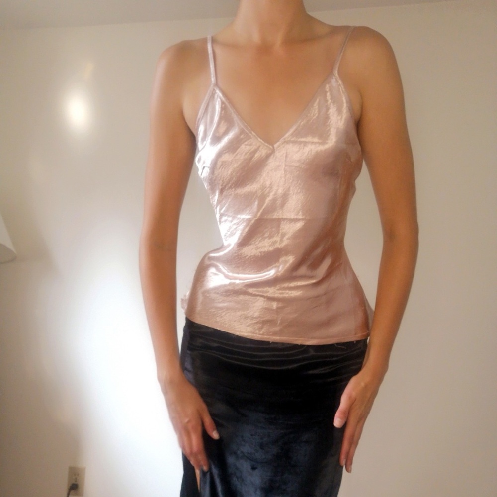 Icy satin cami / tank top